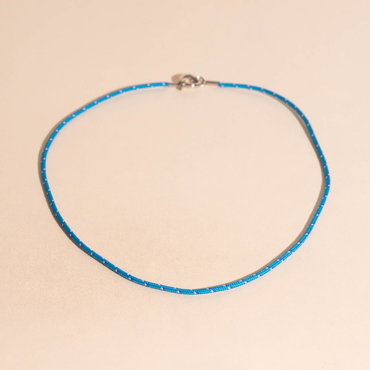 Blue Cord Necklace