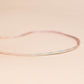 Neon Rainbow Cord Necklace