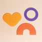 Acrylic Shapes Earring Holders (3 piece sets)