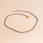 Brown Cord Necklace