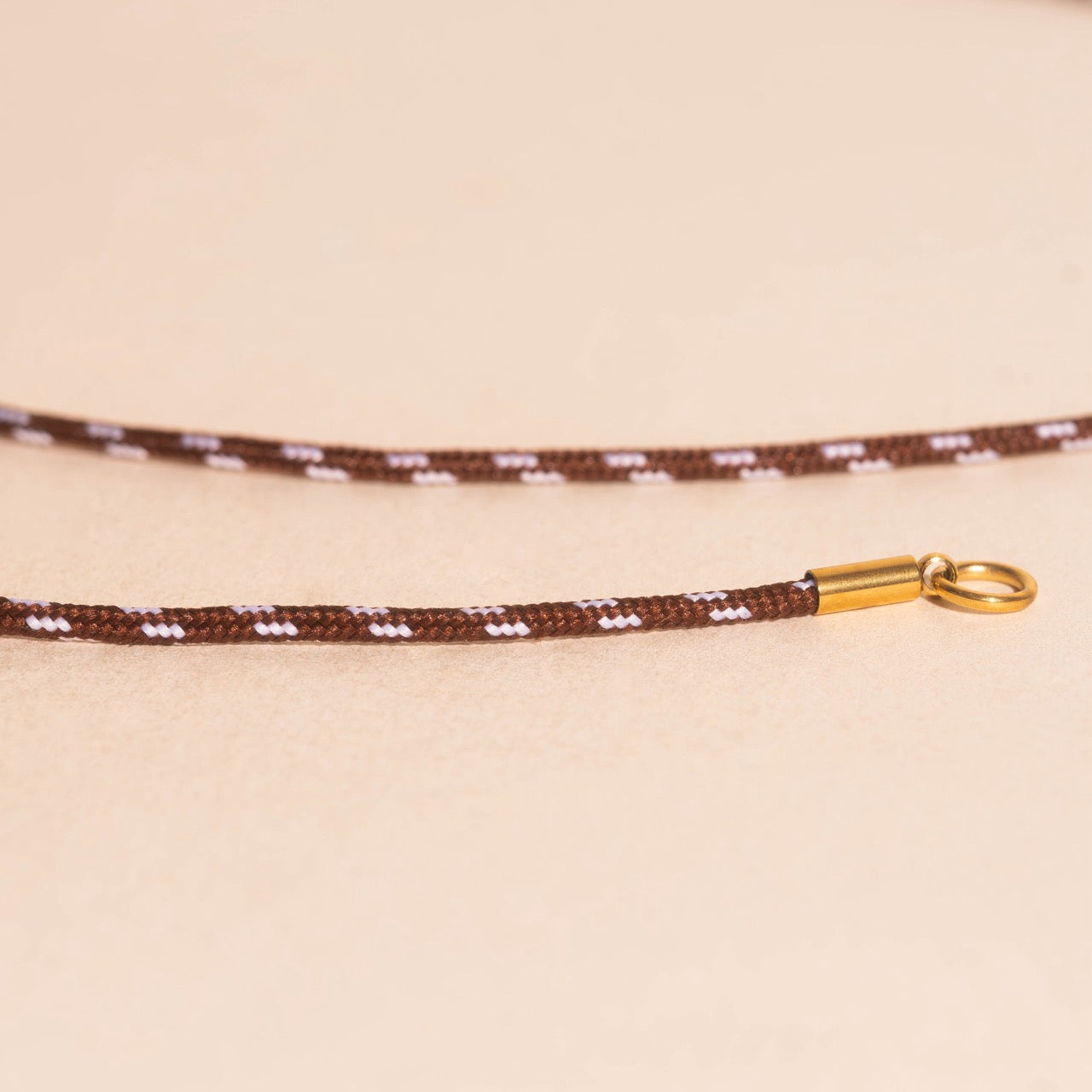 Brown Cord Necklace
