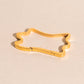 Cowhide Necklace Charm Clasp (32mm)
