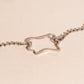 Cowhide Necklace Charm Clasp (32mm)
