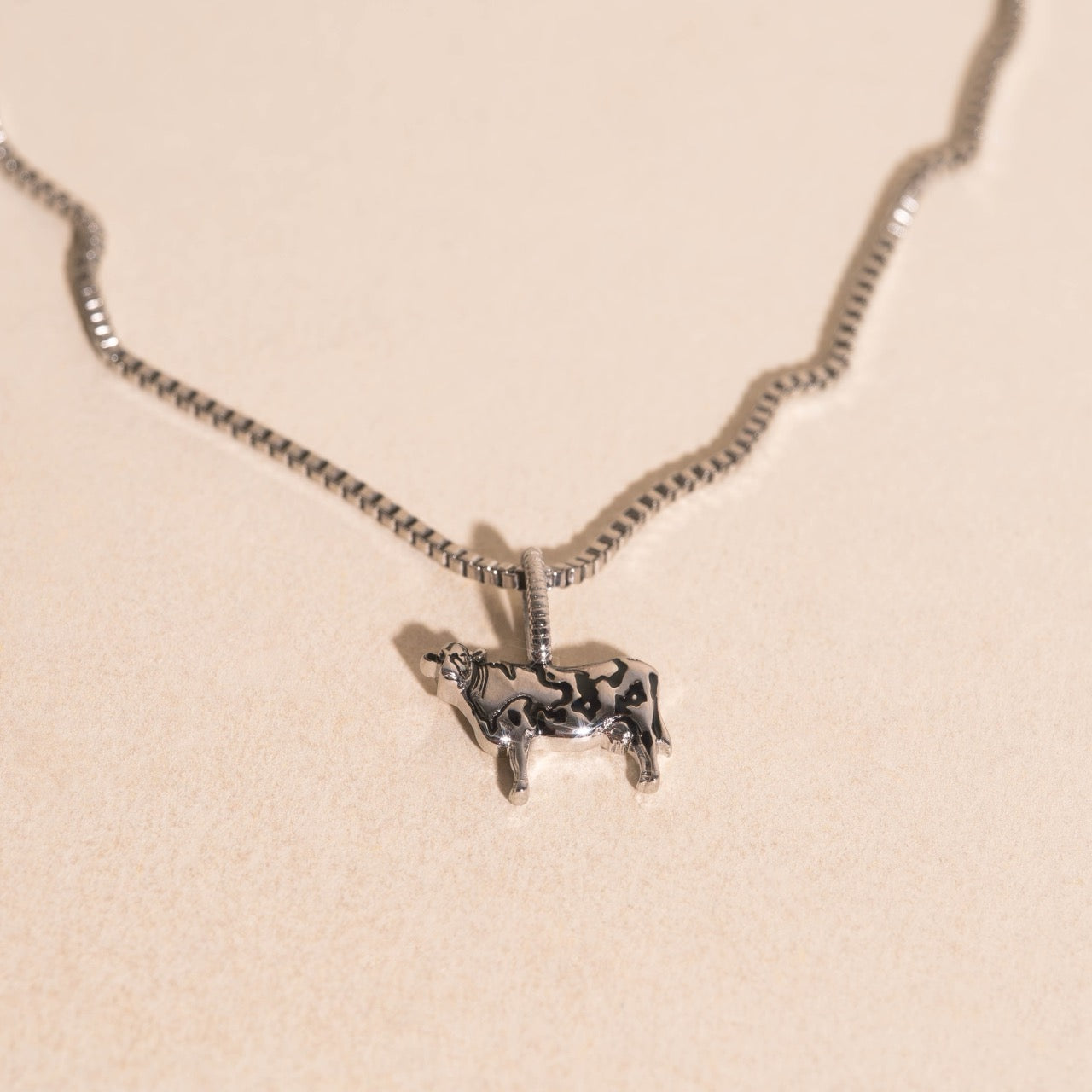 Cow Necklace Charm