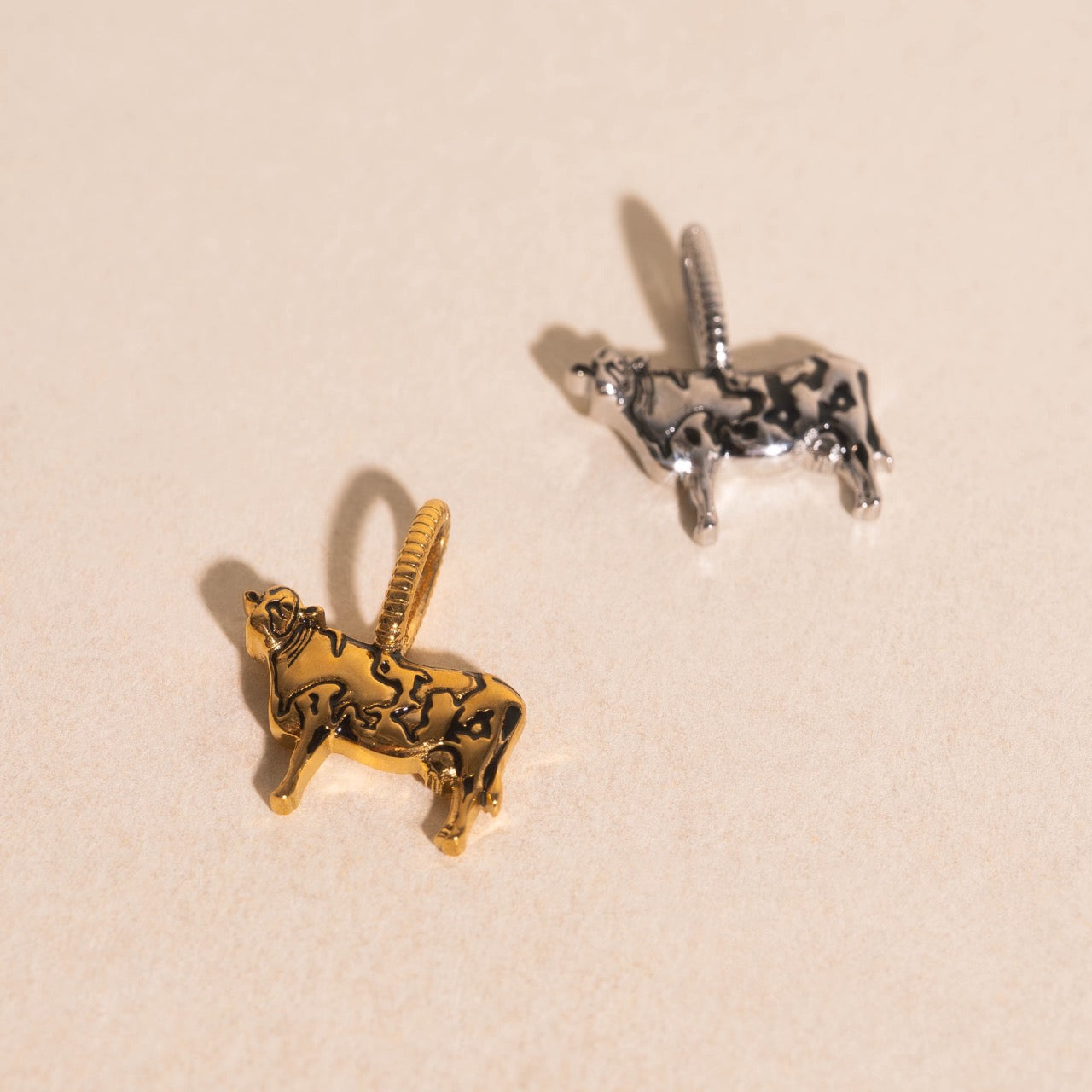 Cow Necklace Charm