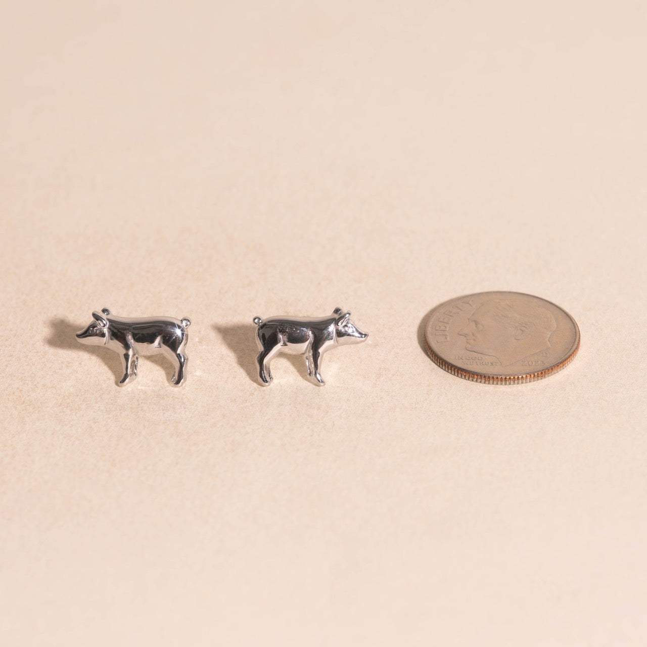 Little Piggy Stud Earrings