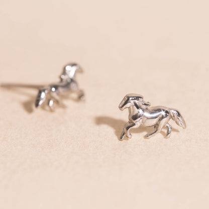 Horse Mini Stud Earrings