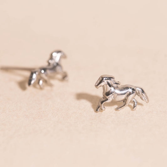 Horse Mini Stud Earrings