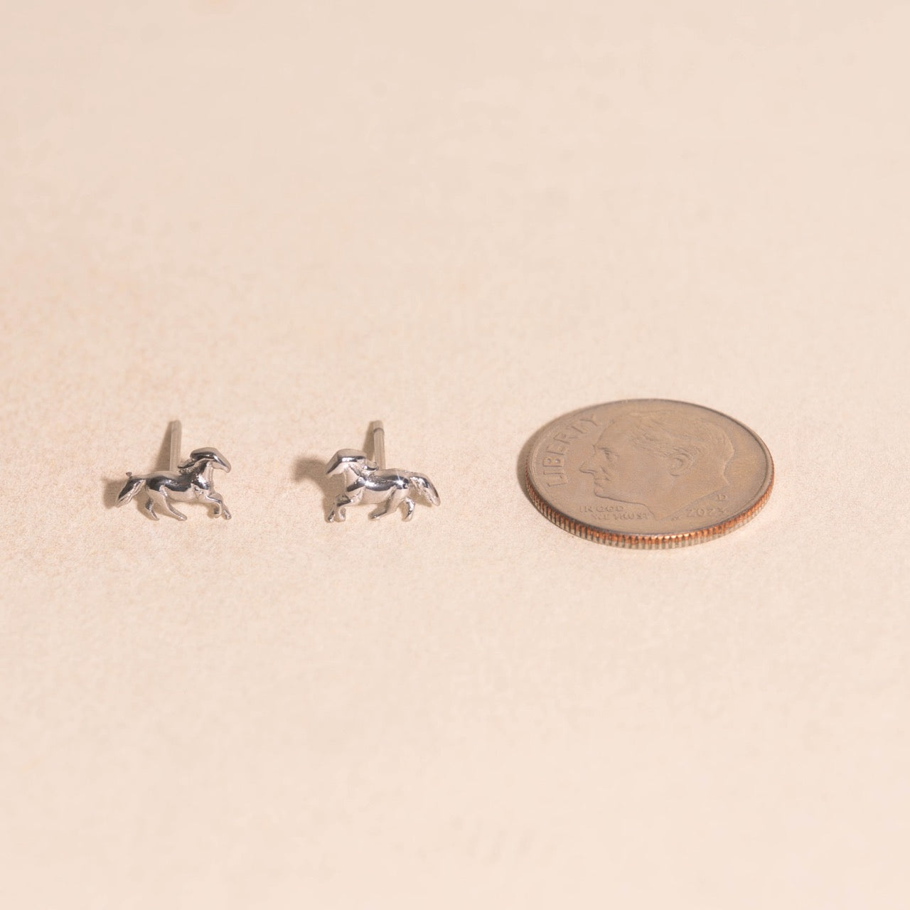 Horse Mini Stud Earrings