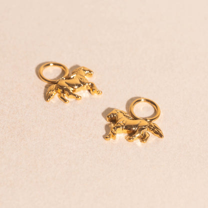 Horse Huggie Hoop Charms