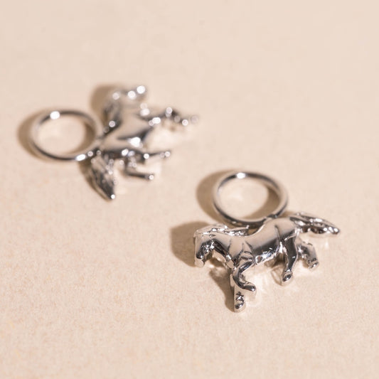 Horse Huggie Hoop Charms