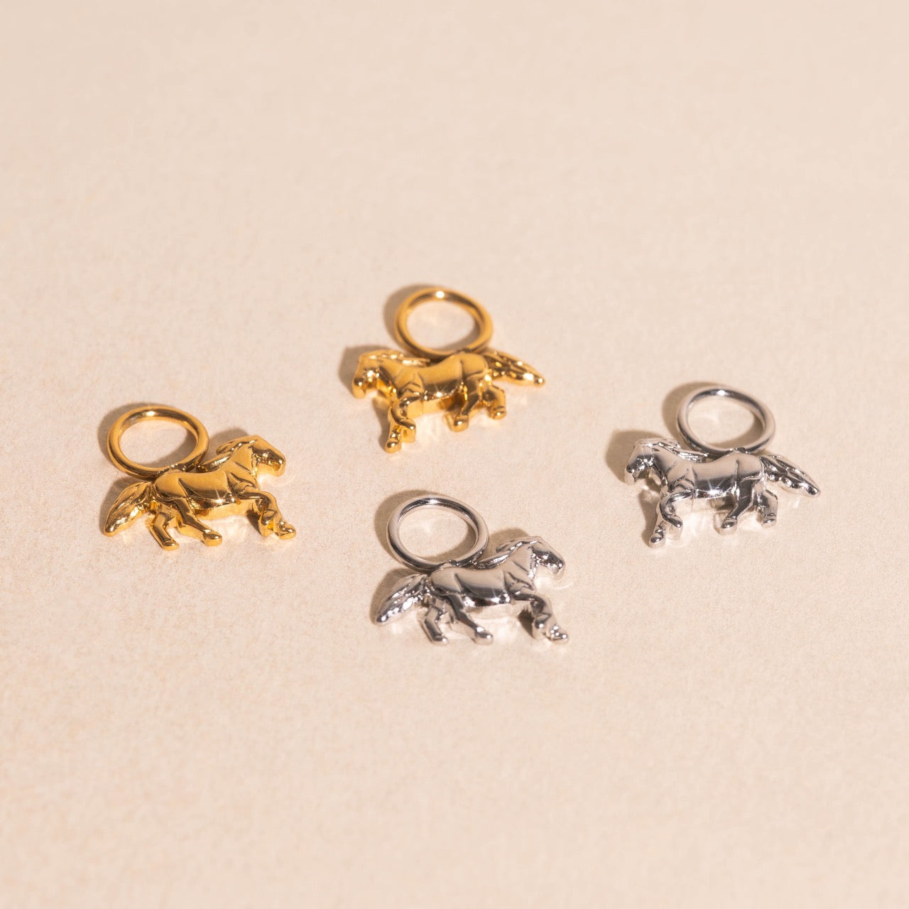 Horse Huggie Hoop Charms