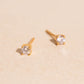 Crystal Tiny Stud Earrings