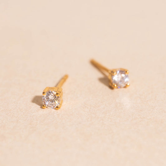 Crystal Tiny Stud Earrings