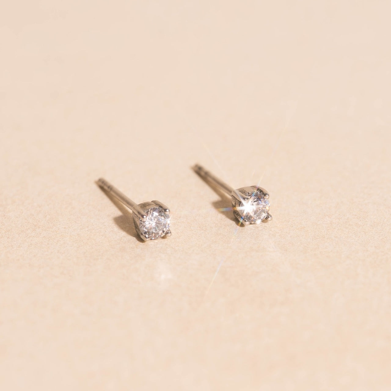 Crystal Tiny Stud Earrings
