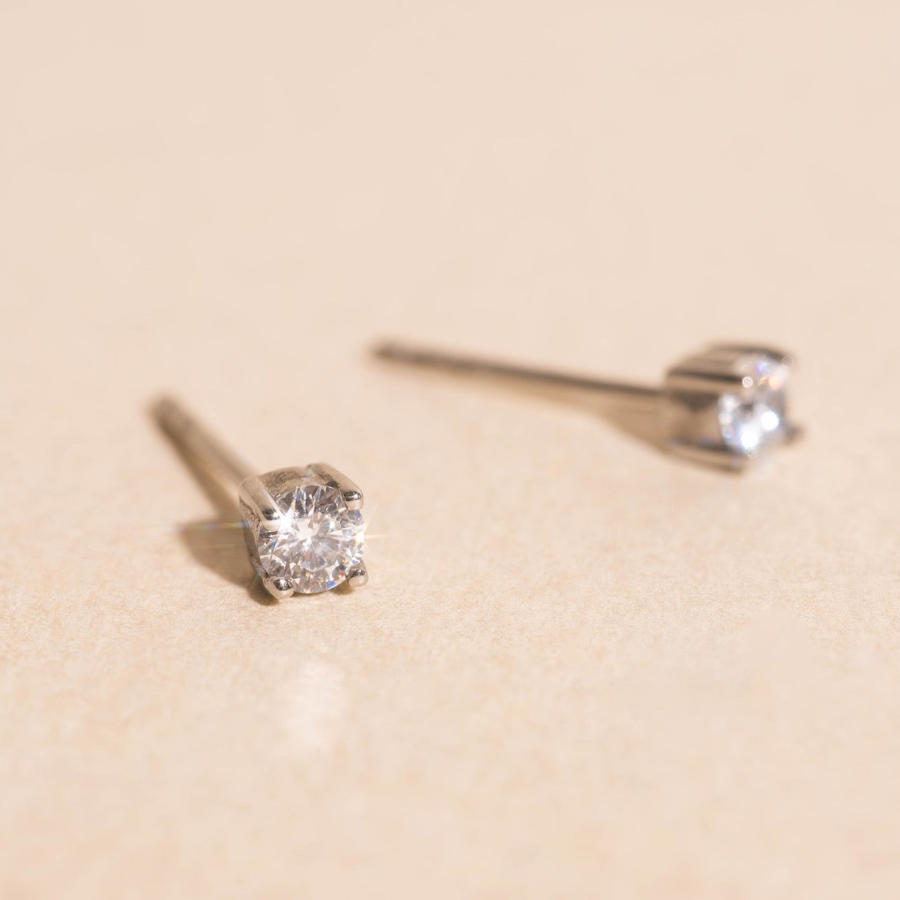 Crystal Tiny Stud Earrings