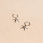 Starfish Huggie Hoop Charms