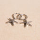 Starfish Huggie Hoop Charms