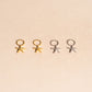 Starfish Huggie Hoop Charms
