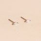 Opal Tiny Stud Earrings