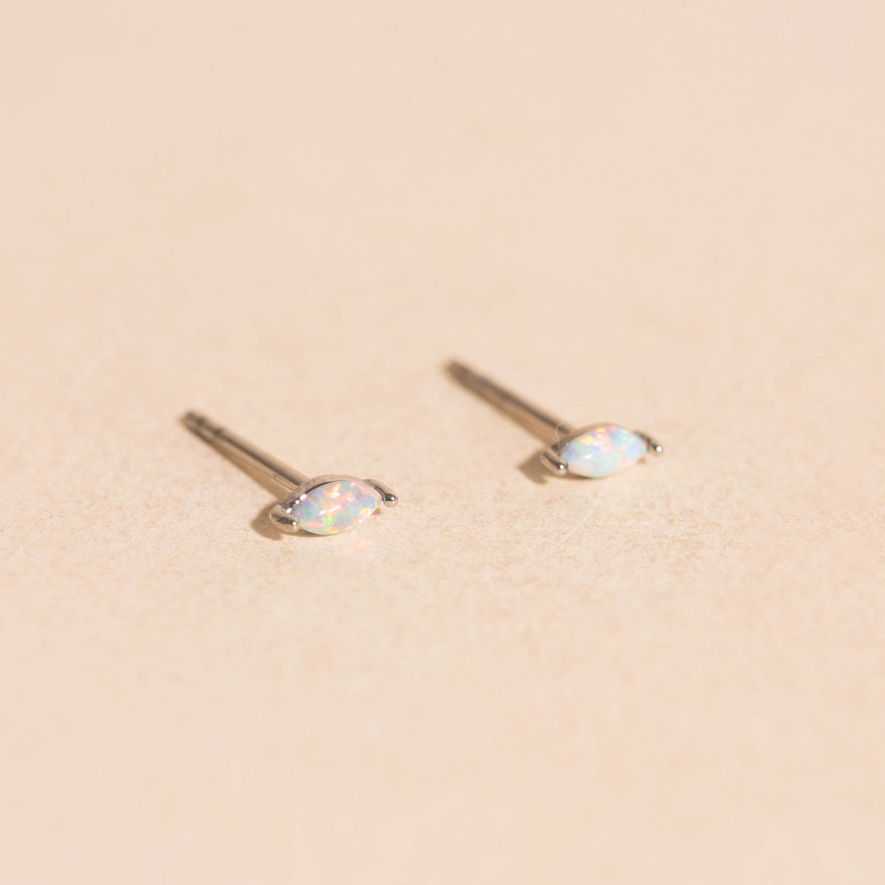 Opal Tiny Stud Earrings