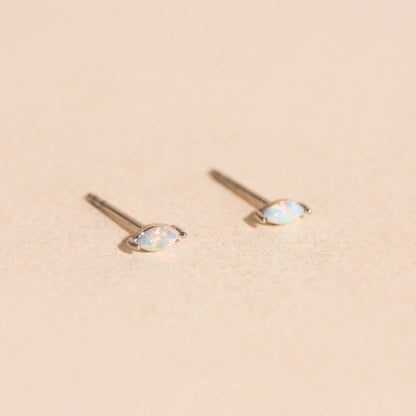 Opal Tiny Stud Earrings