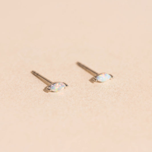 Opal Tiny Stud Earrings