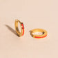Color Huggie Hoop Earrings