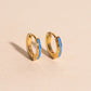 Color Huggie Hoop Earrings