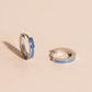 Color Huggie Hoop Earrings