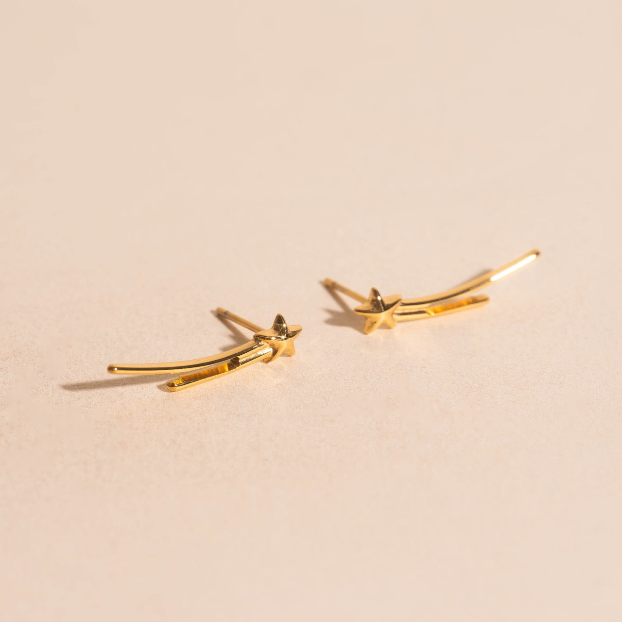 Shooting Star Stud Earrings