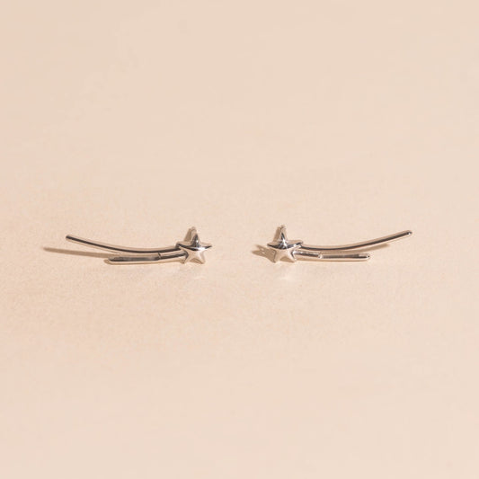 Shooting Star Stud Earrings