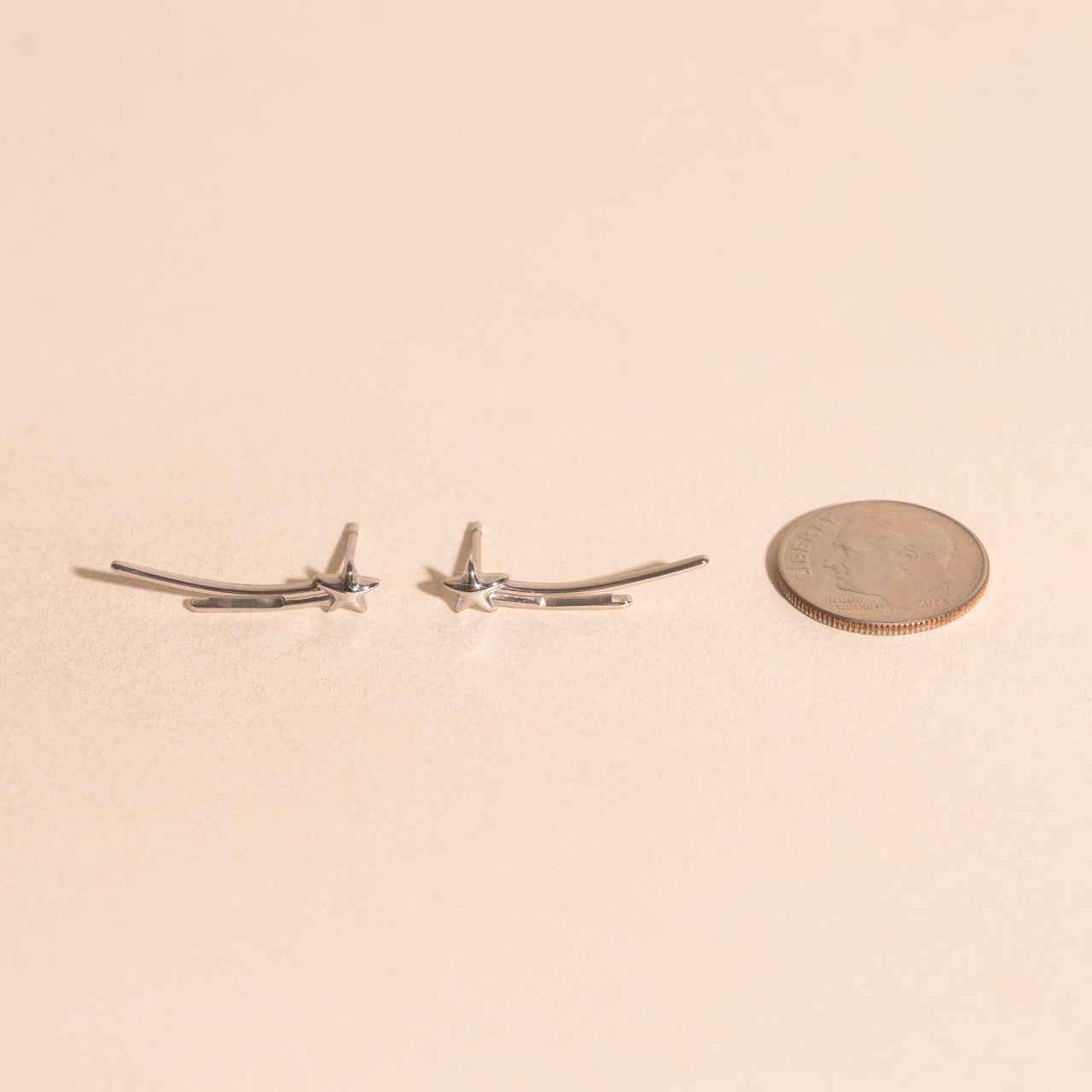 Shooting Star Stud Earrings