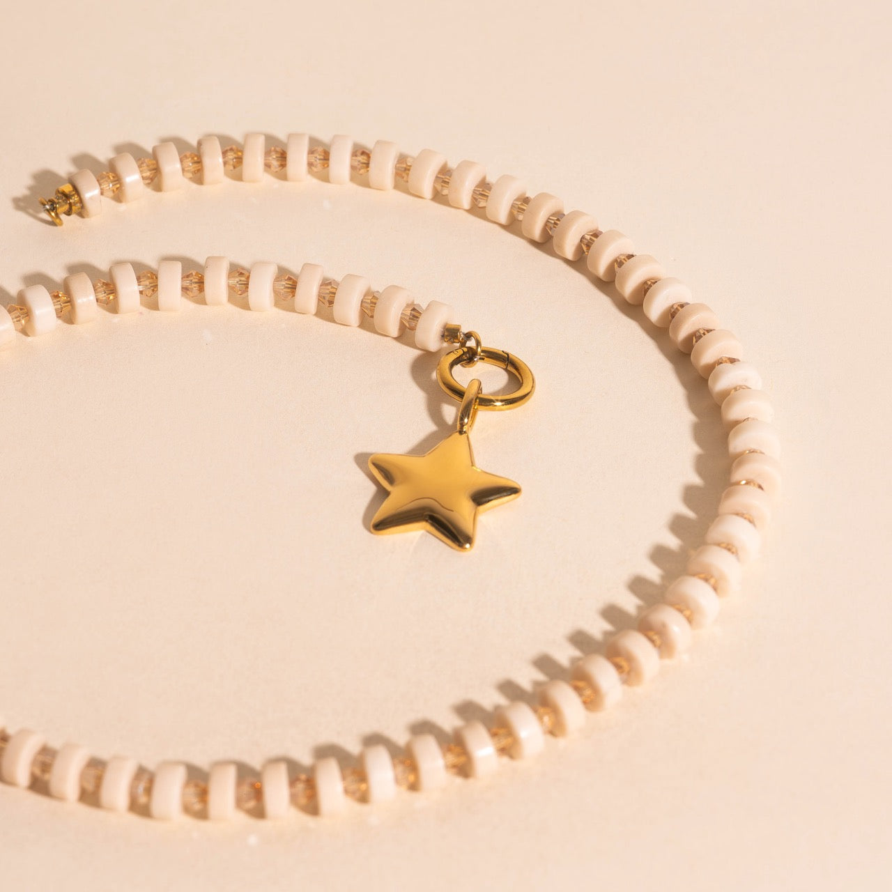 Puffy Star Necklace Charm
