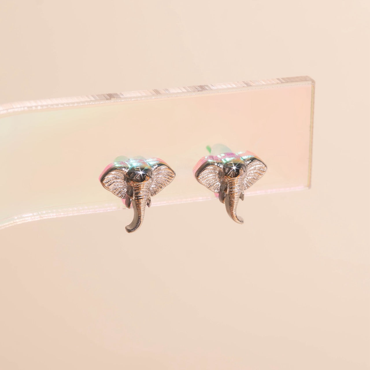 Elephant Stud Earrings