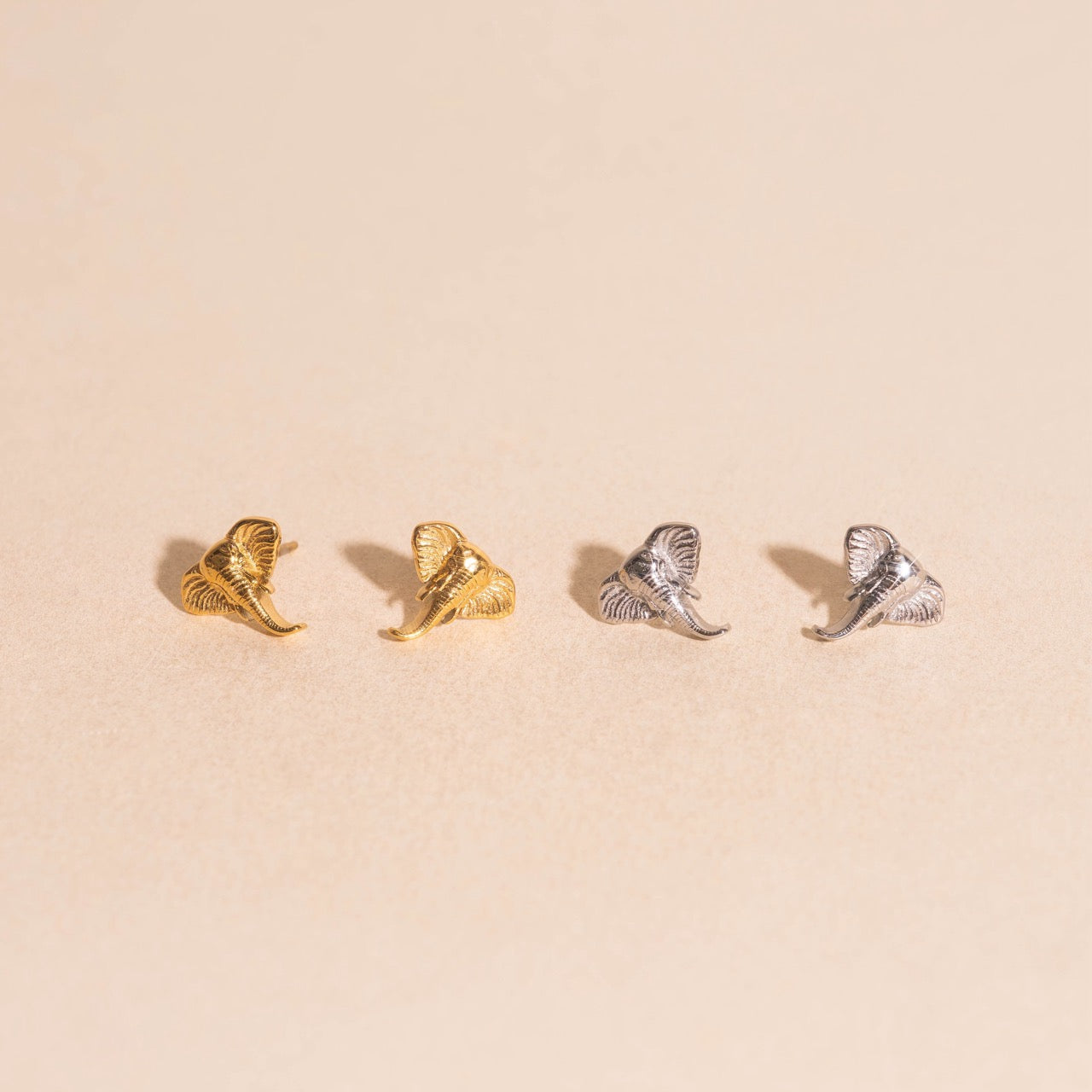 Elephant Stud Earrings