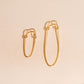 Safety Pin Charm Clasp