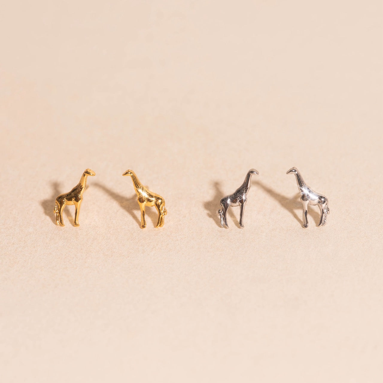 Giraffe Stud Earrings