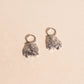 Lion Huggie Hoop Charms
