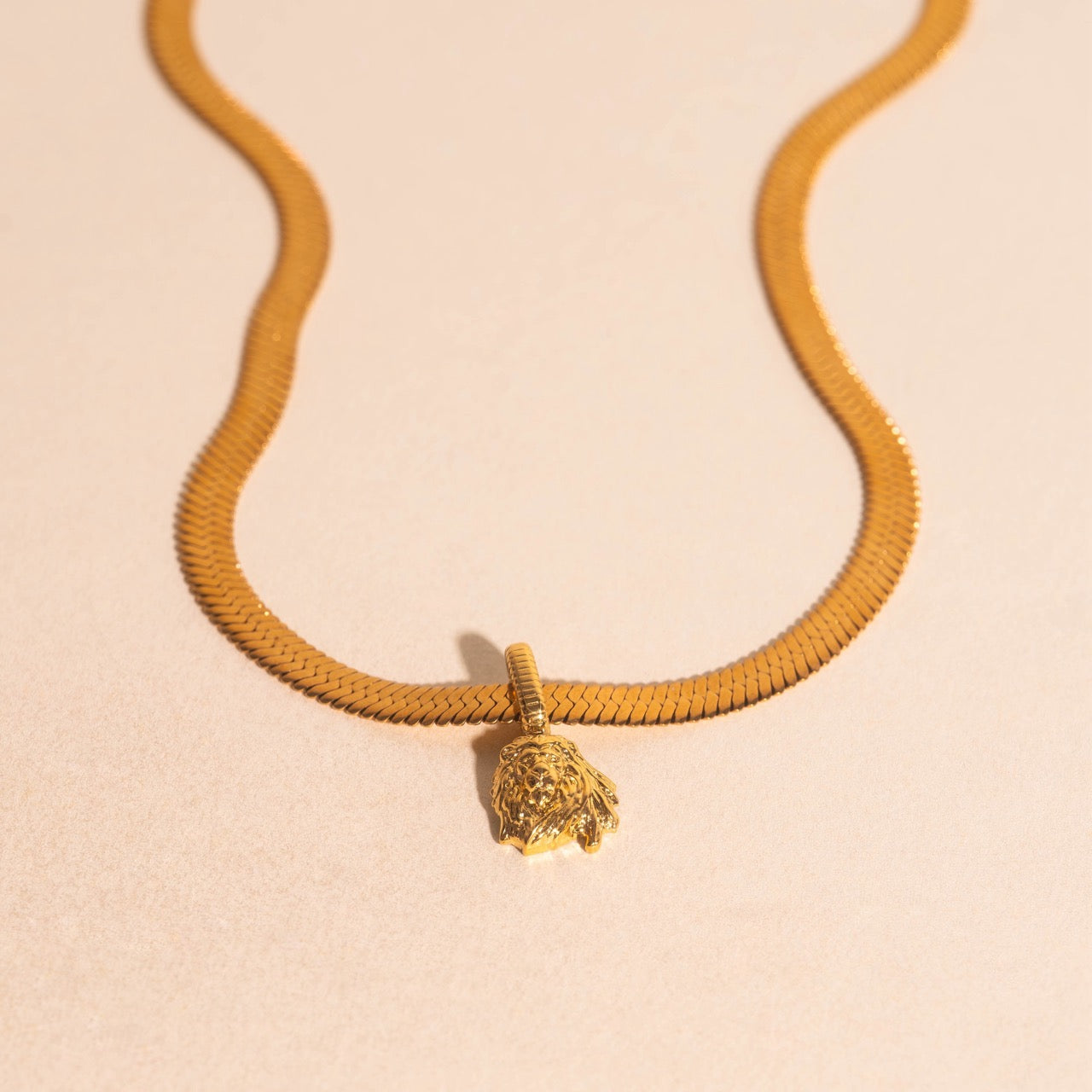 Lion Necklace Charm
