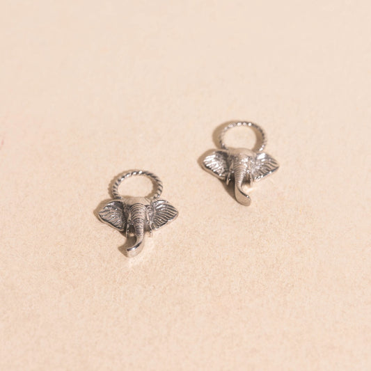 Elephant Huggie Hoop Charms