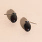 Tortoise Shell Drop Stud Earrings