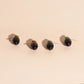 Tortoise Shell Drop Stud Earrings