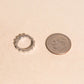 Scalloped Necklace Charm Clasp (11mm)