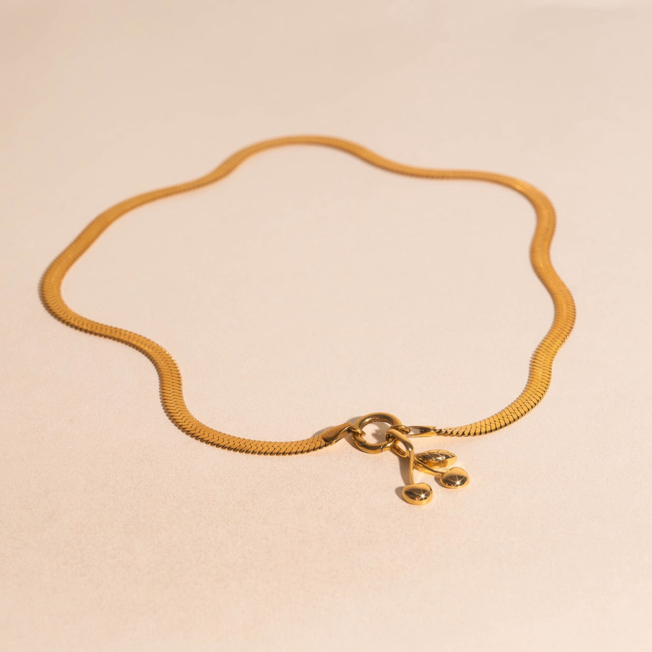 Cherry Necklace Charm