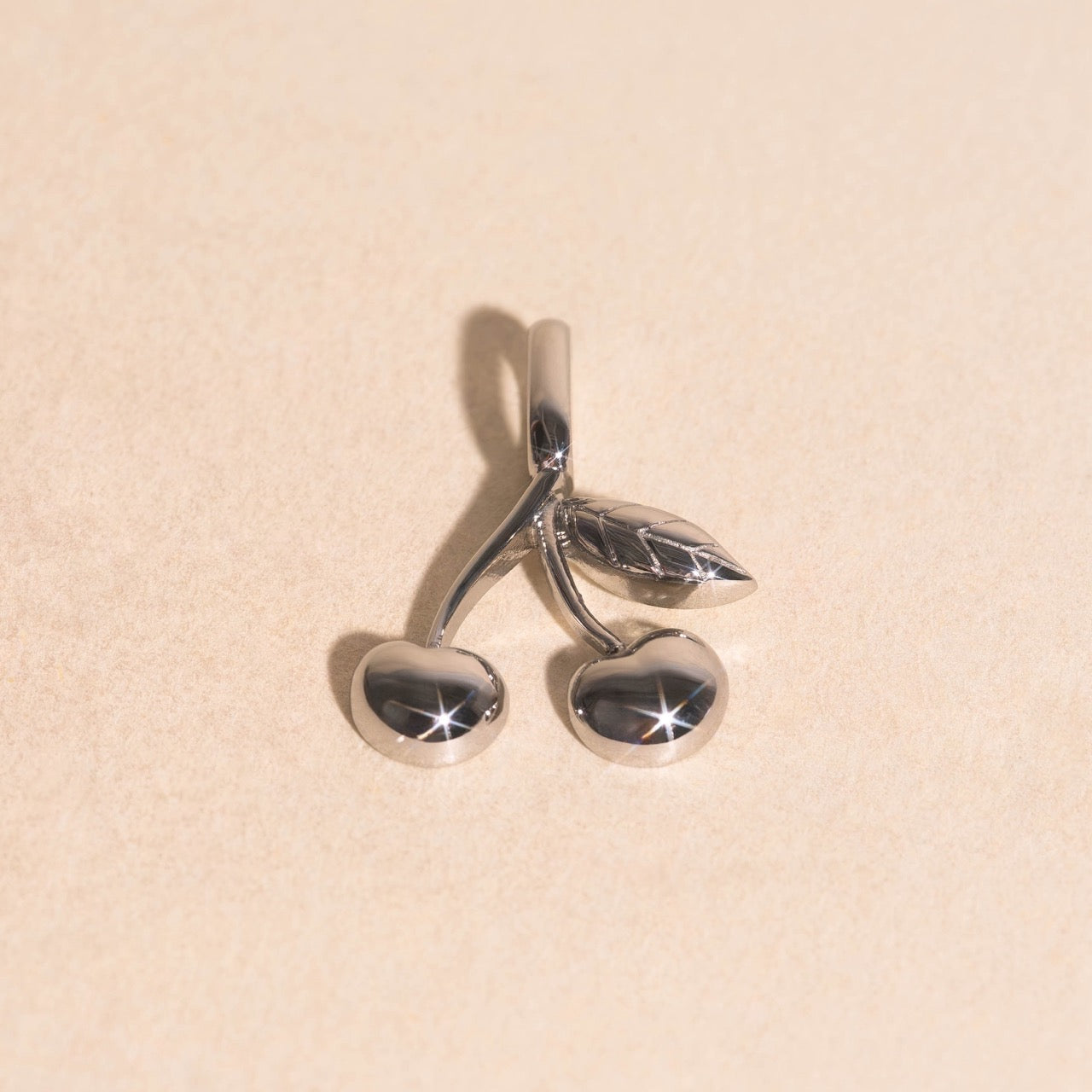 Cherry Necklace Charm
