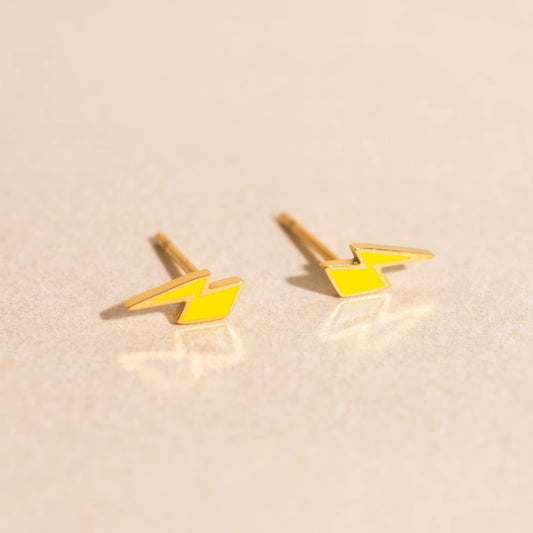 Lightning Mini Stud Earrings