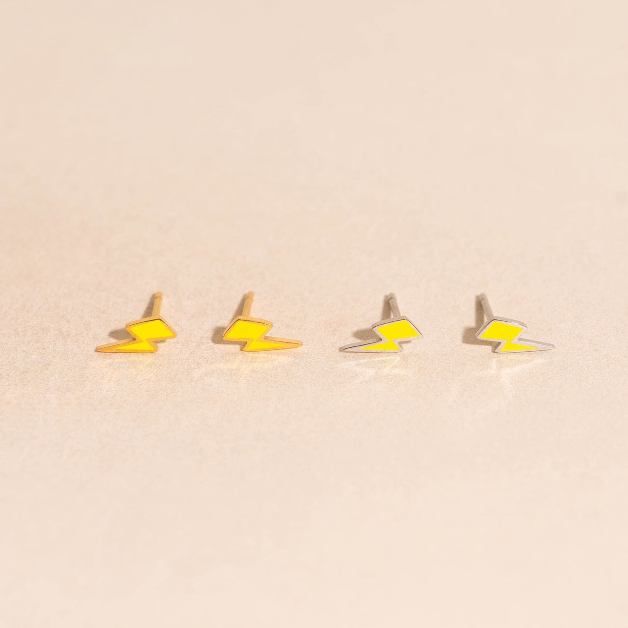 Lightning Mini Stud Earrings