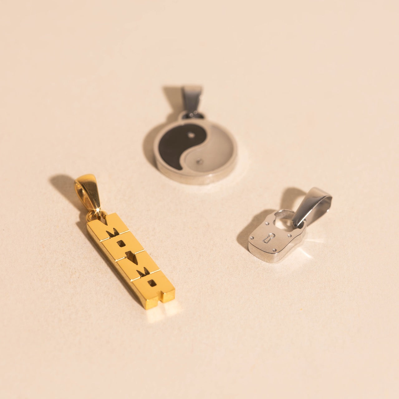 Mama Mixed Metal Necklace Stack Pack (3 items)