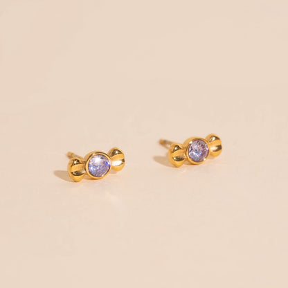 Candy Crystal Stud Earrings